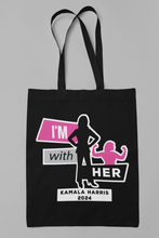 Load image into Gallery viewer, I’m With Her Tote Bags