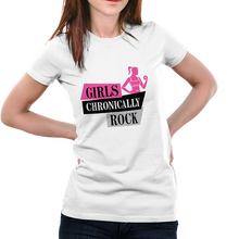 Load image into Gallery viewer, Girls Chronically Rock Logo T-Shirt-Girls Chronically Rock