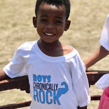 Load image into Gallery viewer, Kids Chronically Rock t-shirt with Muscle Logo 2-Girls Chronically Rock