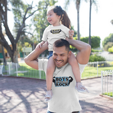 Load image into Gallery viewer, Kids Chronically Rock t-shirts with Muscle Logo-Girls Chronically Rock
