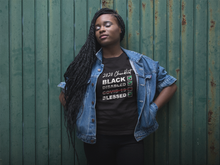 Load image into Gallery viewer, Covid-19 Checklist T-shirt-BLACK LIVES