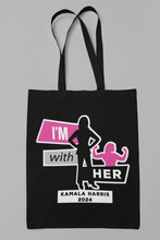 Load image into Gallery viewer, I’m With Her Tote Bags
