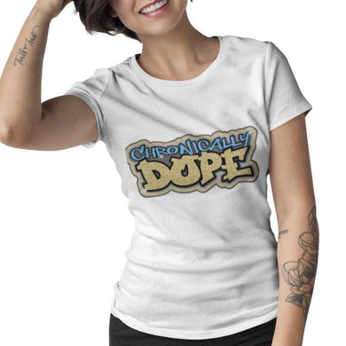 Chronically Dope Blue and Gold-Girls Chronically Rock
