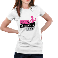 Load image into Gallery viewer, Girls Chronically Rock Logo T-Shirt-Girls Chronically Rock
