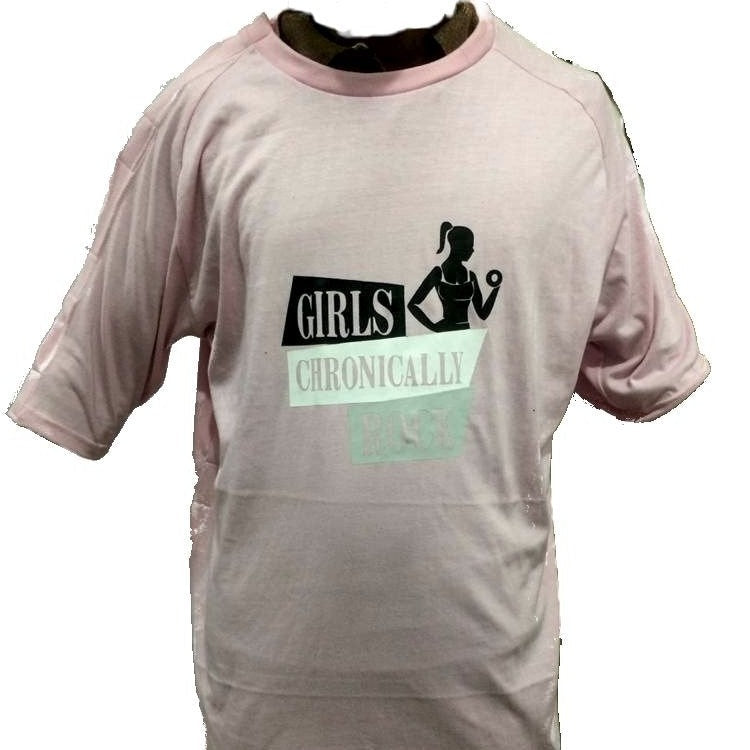 Adaptive T-shirt with Velcro Pink