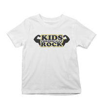 Load image into Gallery viewer, Kids Chronically Rock t-shirts with Muscle Logo-Girls Chronically Rock
